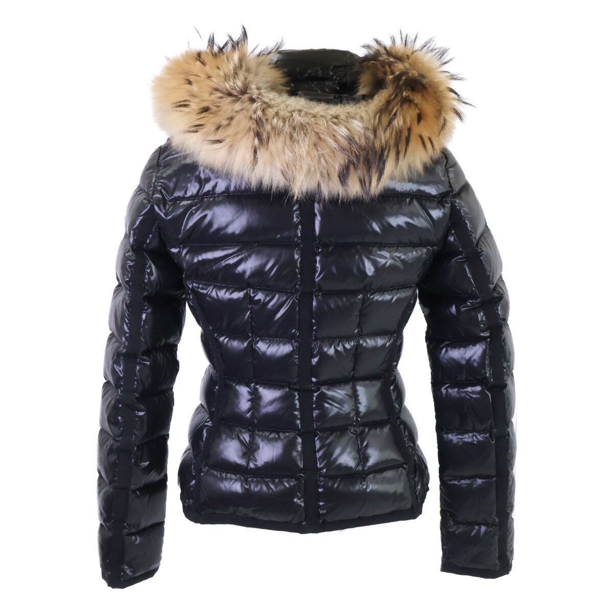 Moncler Armoise Down Jacket with Fur Hood 00 — view 2