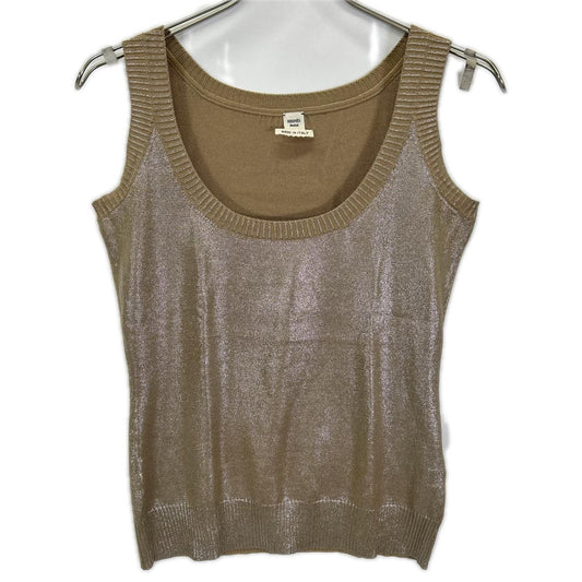Hermes Lemaire Era Gold Silk Glitter Coating Tank Top 38