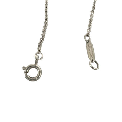 Tiffany & Co Vintage Signature Cross Necklace Silver — view 5