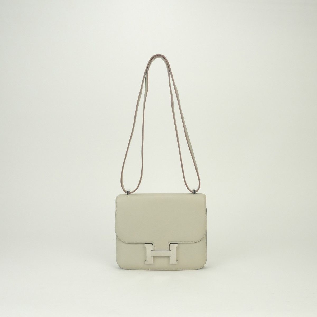 Hermes Constance 3 Mini 18 Constant 3 Mini 18 Shoulder Bag Swift Beton Bleu