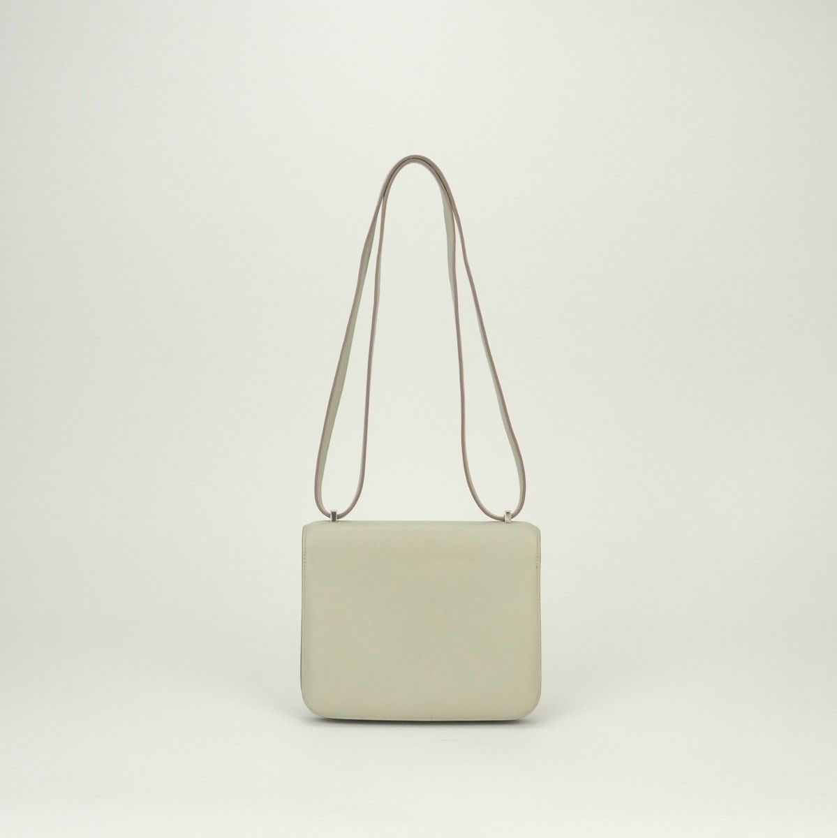Hermes Constance 3 Mini 18 Constant 3 Mini 18 Shoulder Bag Swift Beton Bleu — view 3