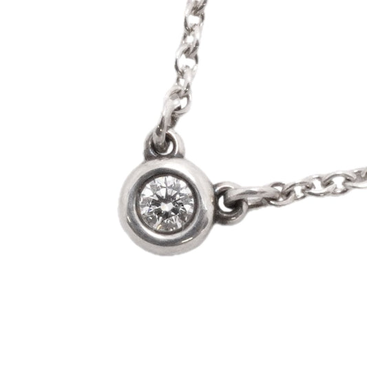 Tiffany & Co Necklace by the Yard 925 Sterling Silver Diamond