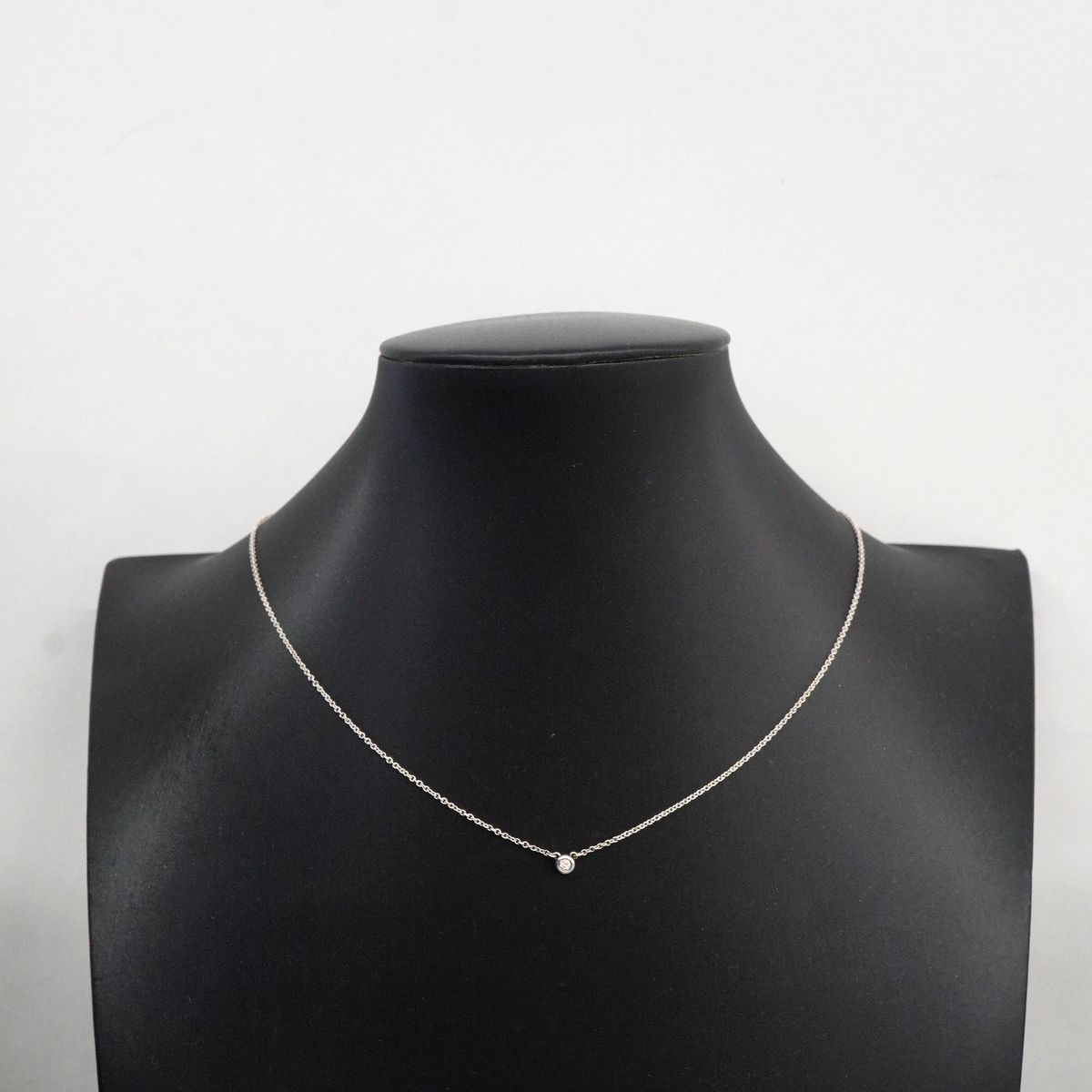 Tiffany & Co Necklace by the Yard 925 Sterling Silver Diamond — view 7