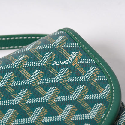 Goyard Cup Vert PM Shoulder Bag Green Silver — view 8
