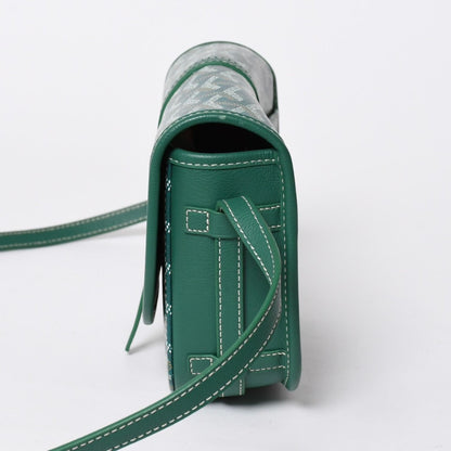 Goyard Cup Vert PM Shoulder Bag Green Silver — view 4