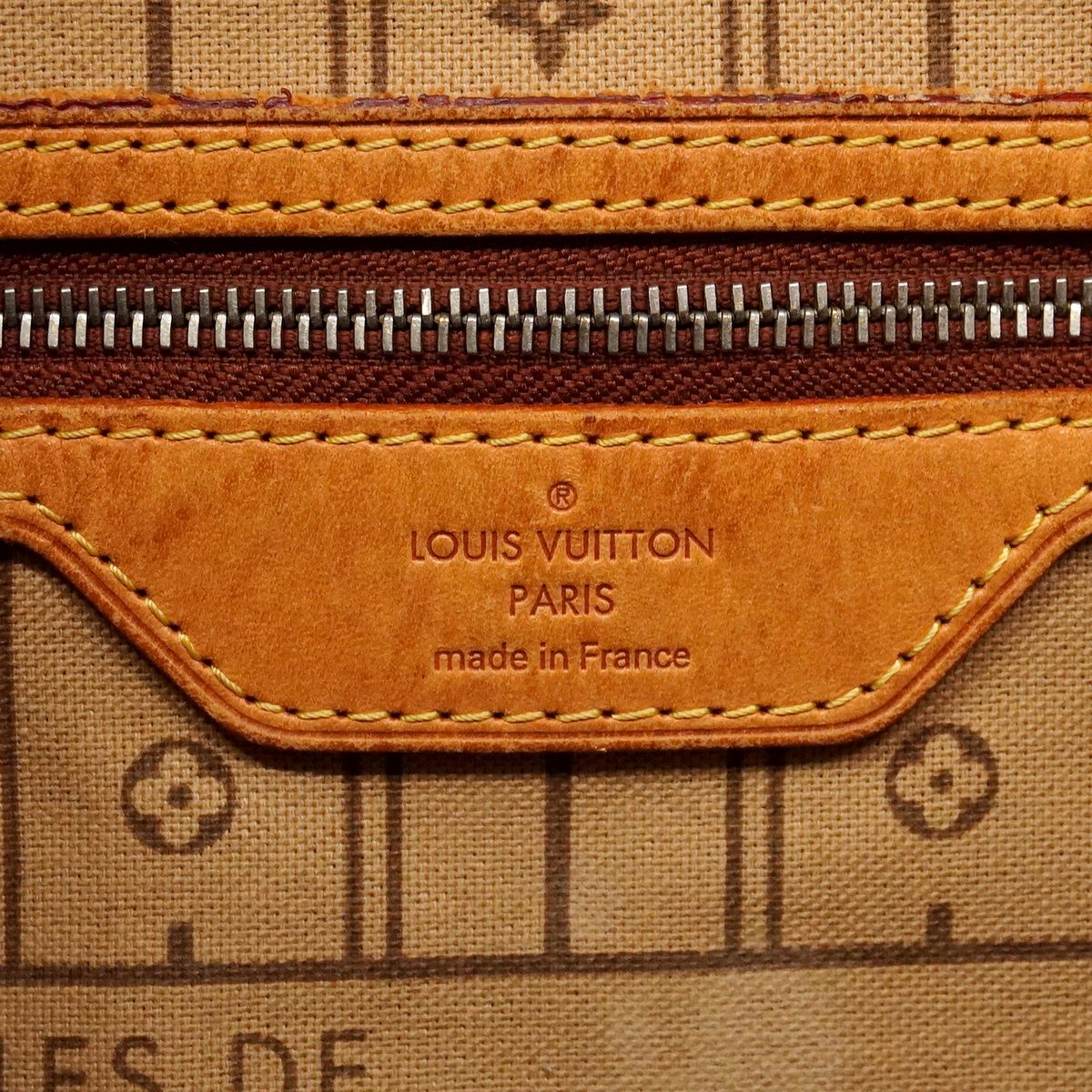 Louis Vuitton Tote Monogram Neverfull MM Brown — view 5