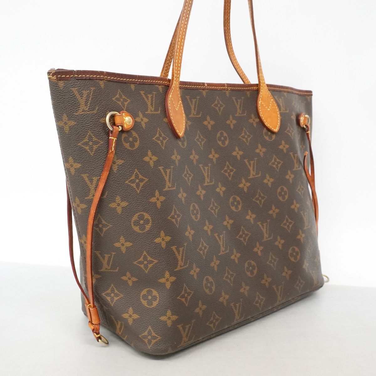 Louis Vuitton Tote Monogram Neverfull MM Brown — view 2
