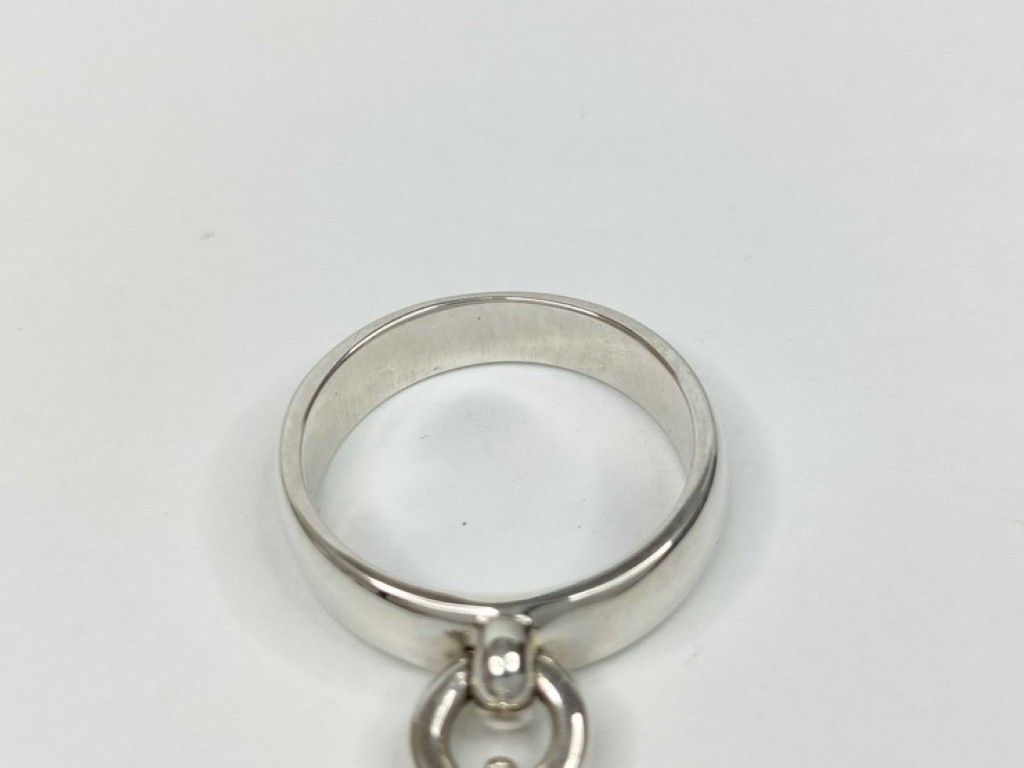 Tiffany & Co Ring Balld'ancre Silver Pink — view 8