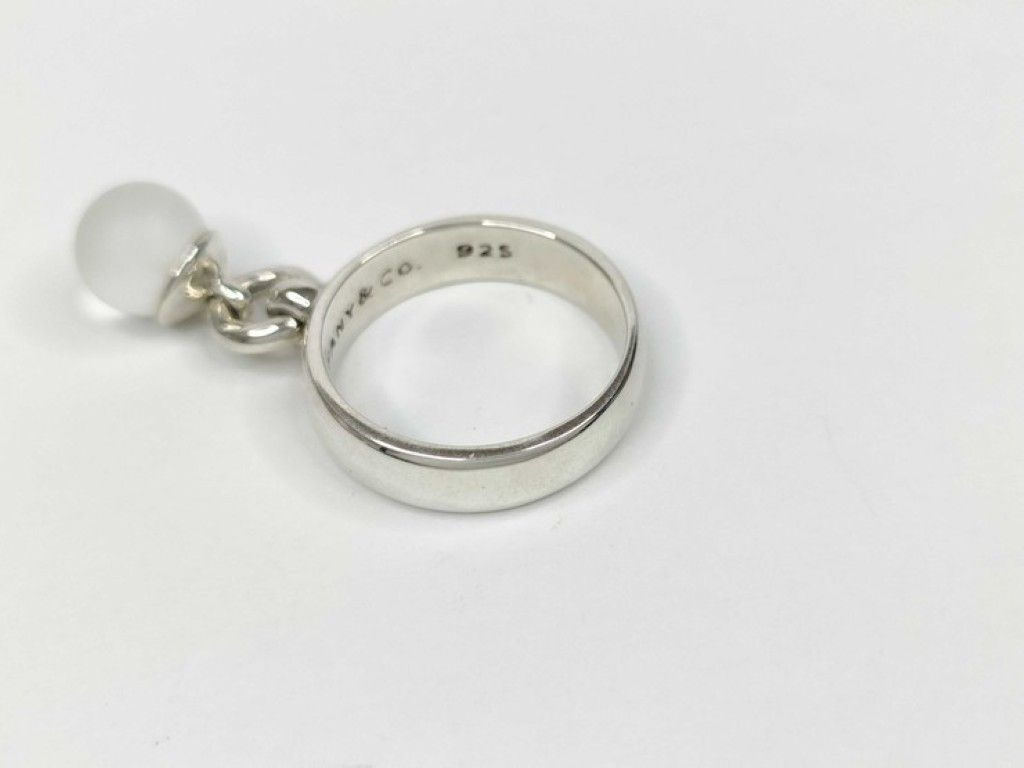 Tiffany & Co Ring Balld'ancre Silver Pink — view 7