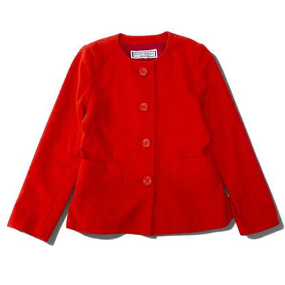 Saint Laurent Collarless Jacket Wool — view 2