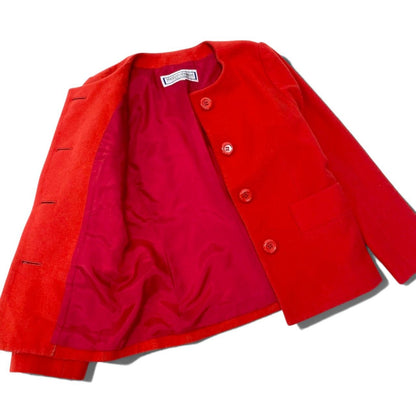 Saint Laurent Collarless Jacket Wool — view 4