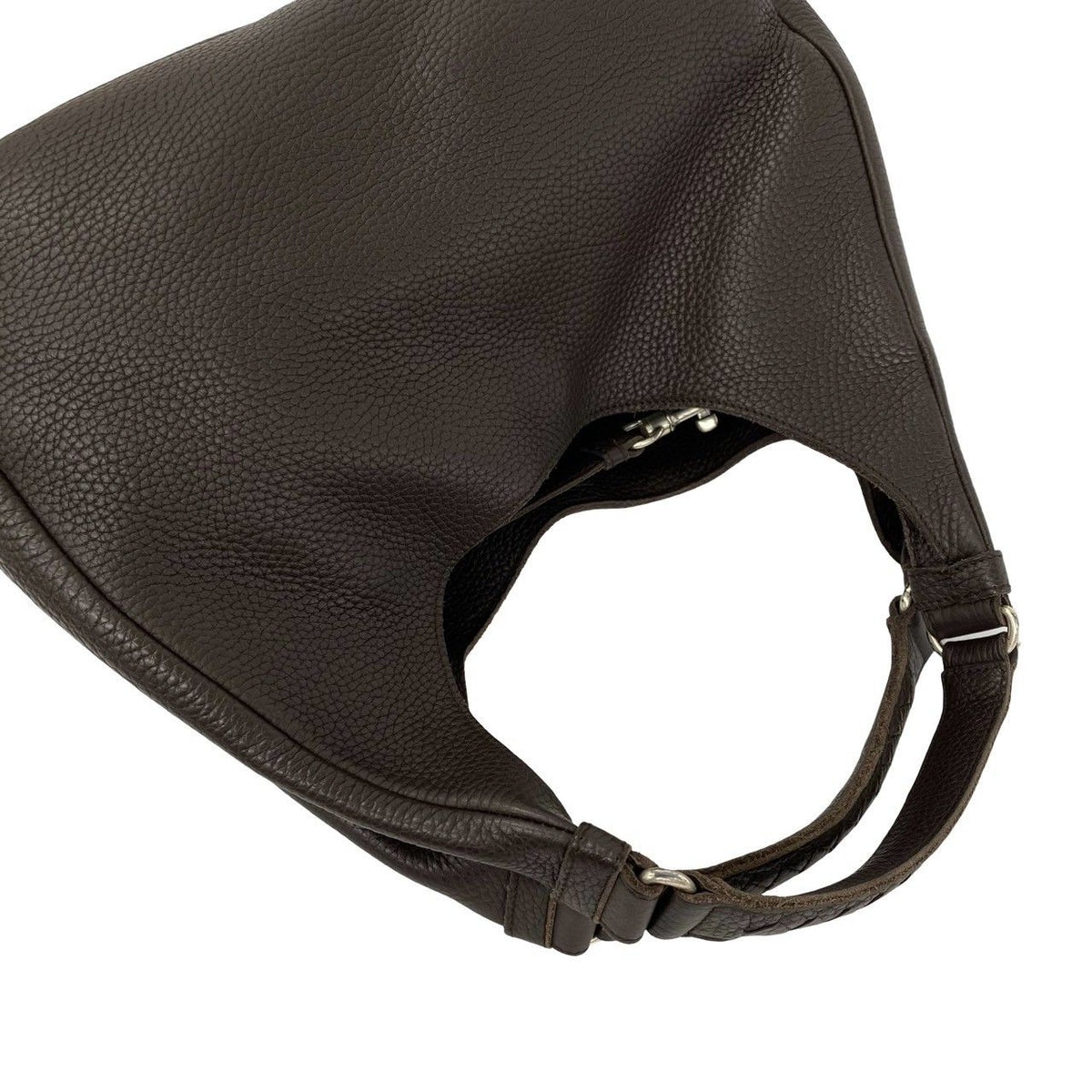 Bottega Veneta Intrecciato Handle Leather Tote Brown — view 4