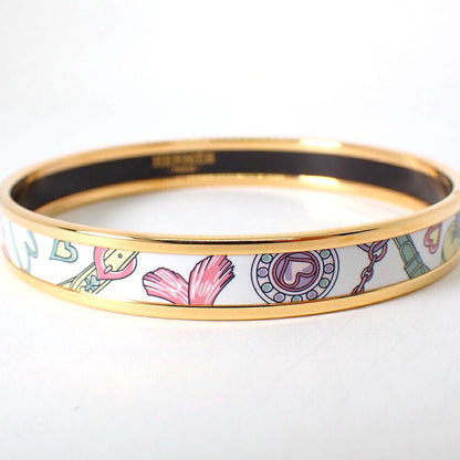 Hermes Enamel PM Bangle Bracelet — view 4