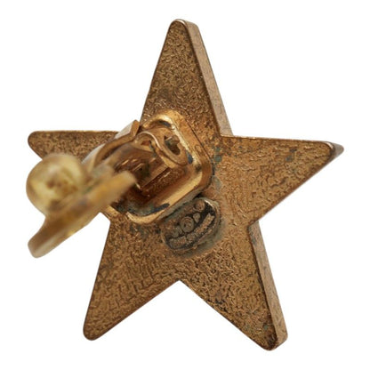 Chanel 01P CC Logo Earrings Gold Plated — view 3
