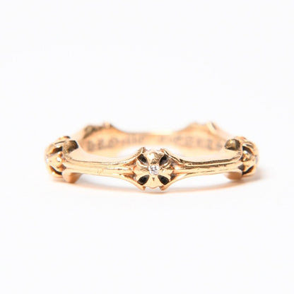 Chrome Hearts Ring &bone Plus & Bone CH Diamond Gold — view 2
