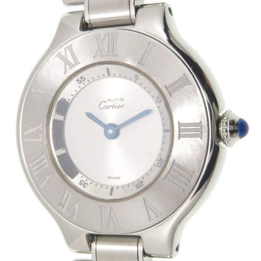 Cartier Must Watch Stainless Steel Silver