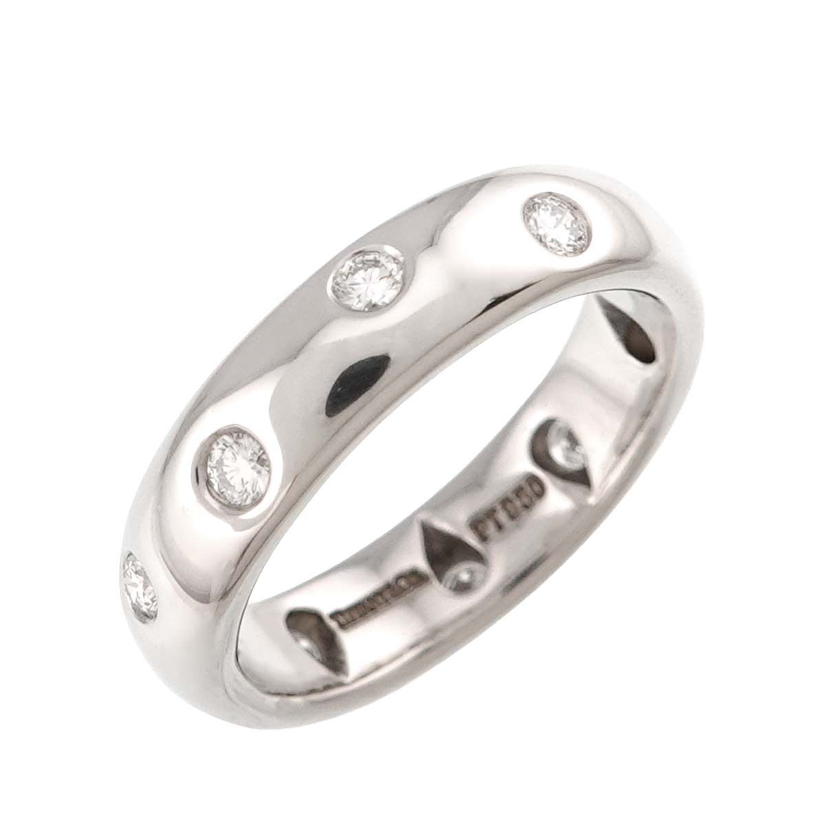 Tiffany & Co Dots Ring Diamond Platinum — view 4