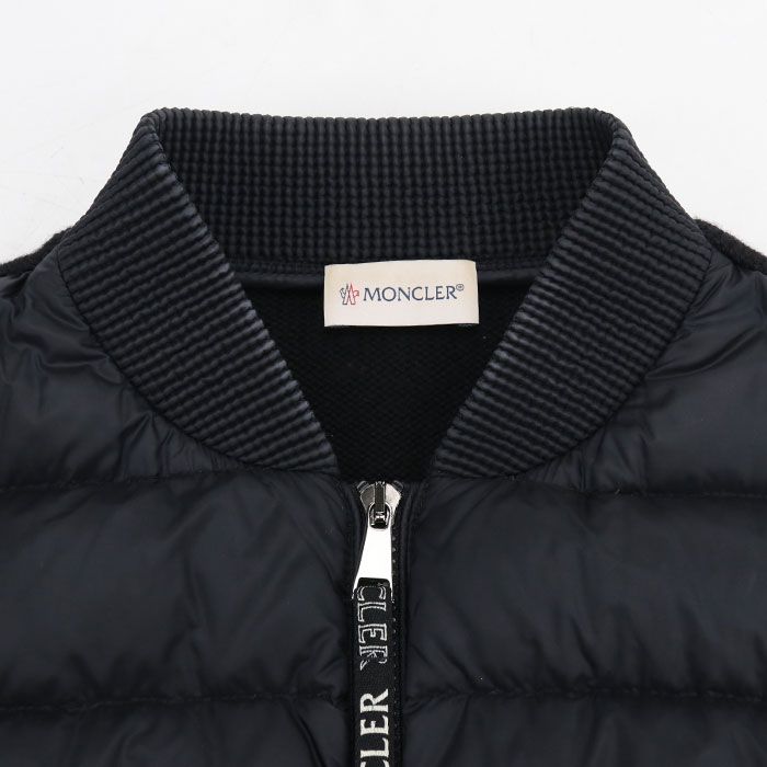 Moncler Tricot Cardigan Maglione Down Jacket — view 3