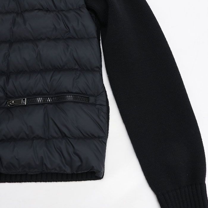 Moncler Tricot Cardigan Maglione Down Jacket — view 7