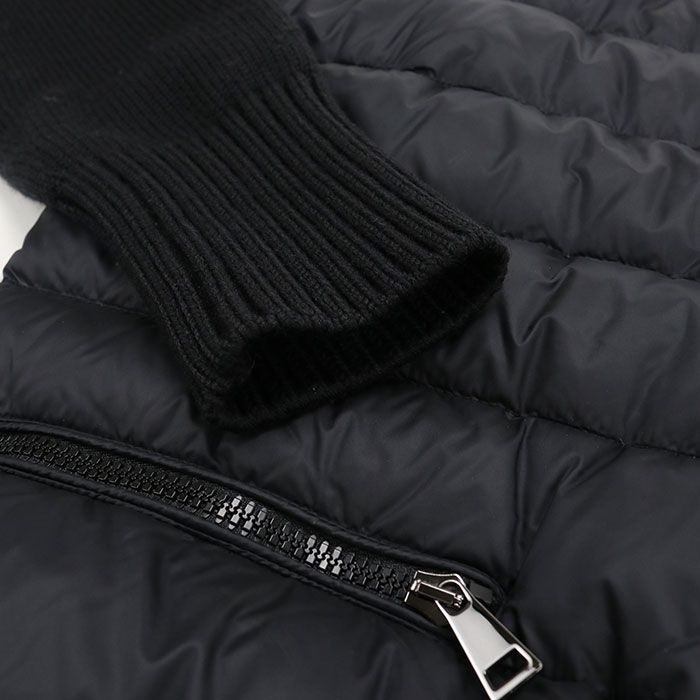 Moncler Tricot Cardigan Maglione Down Jacket — view 5
