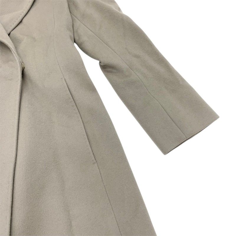 Loro Piana Nijusanku Wool Khaki Long Coat Chesterfield — view 5