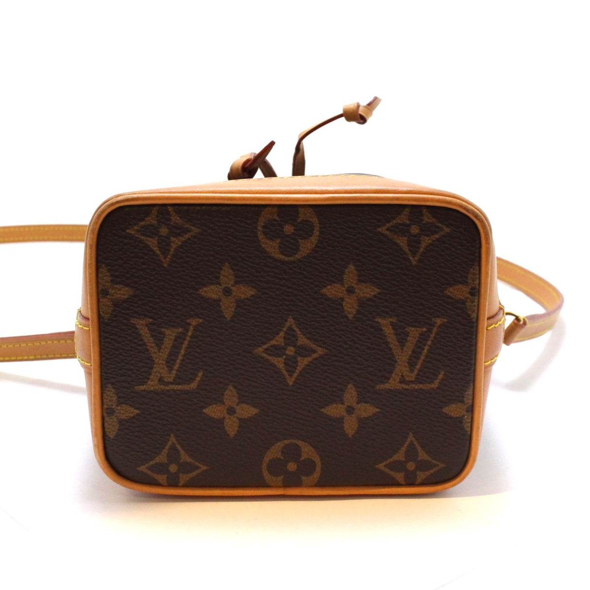 Louis Vuitton Nano Noe Monogram Shoulder Bag Canvas — view 7