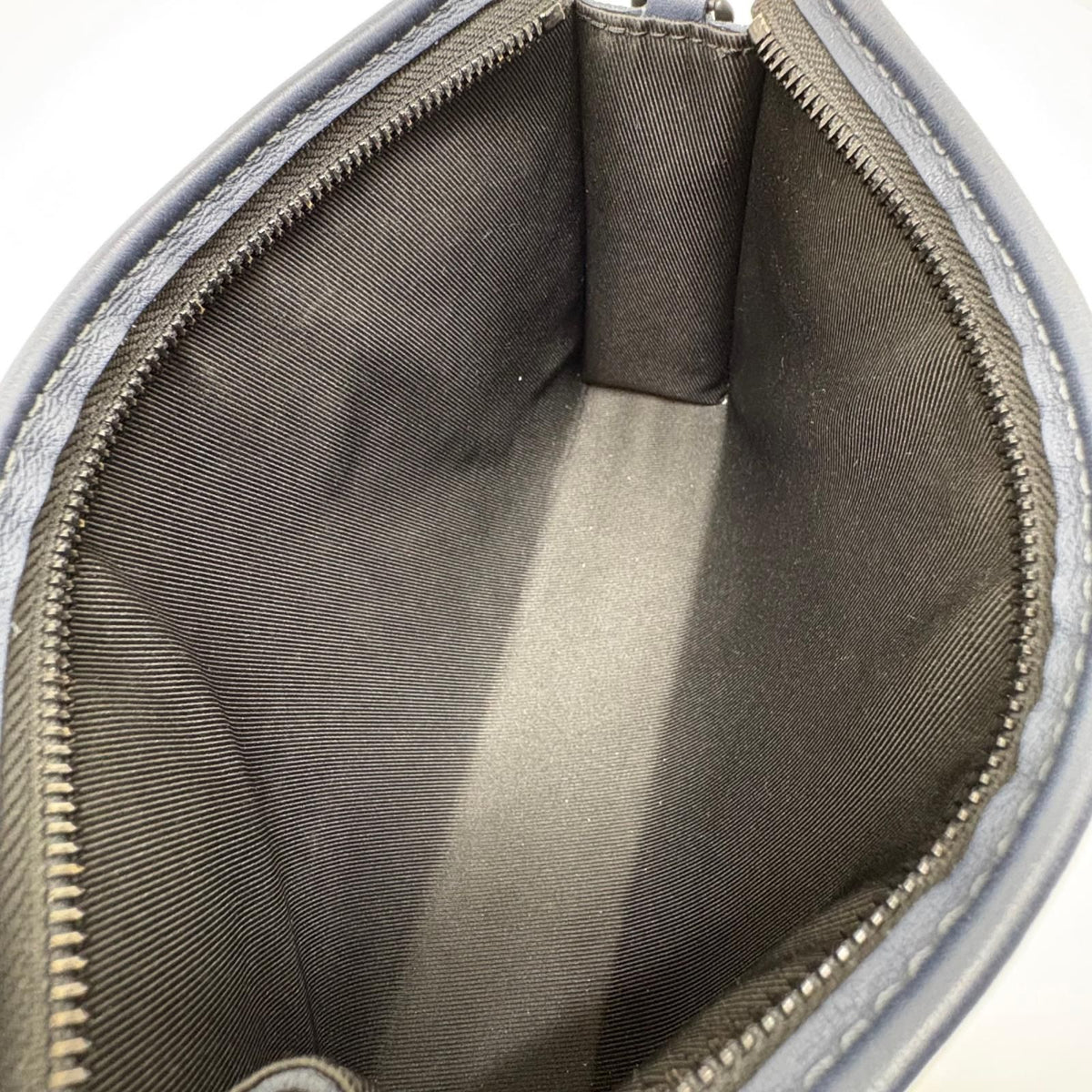 Louis Vuitton Gaston Wearable Wallet Monogram Shadow Ink Blue Shoulder Bag — view 6