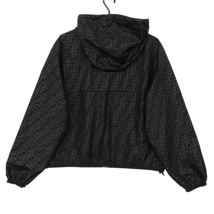 Fendi K-way Mountain Hoodie Reversible Nylon Jacket Windbreaker FF Logo Zucca — view 2