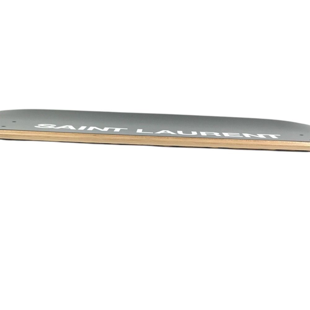 Saint Laurent Paris Skateboard Wood Black — view 6