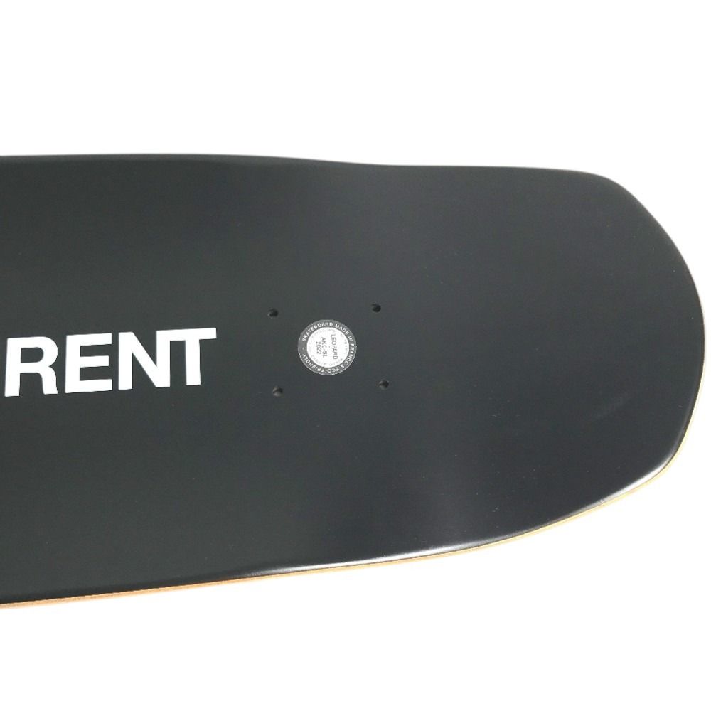 Saint Laurent Paris Skateboard Wood Black — view 4