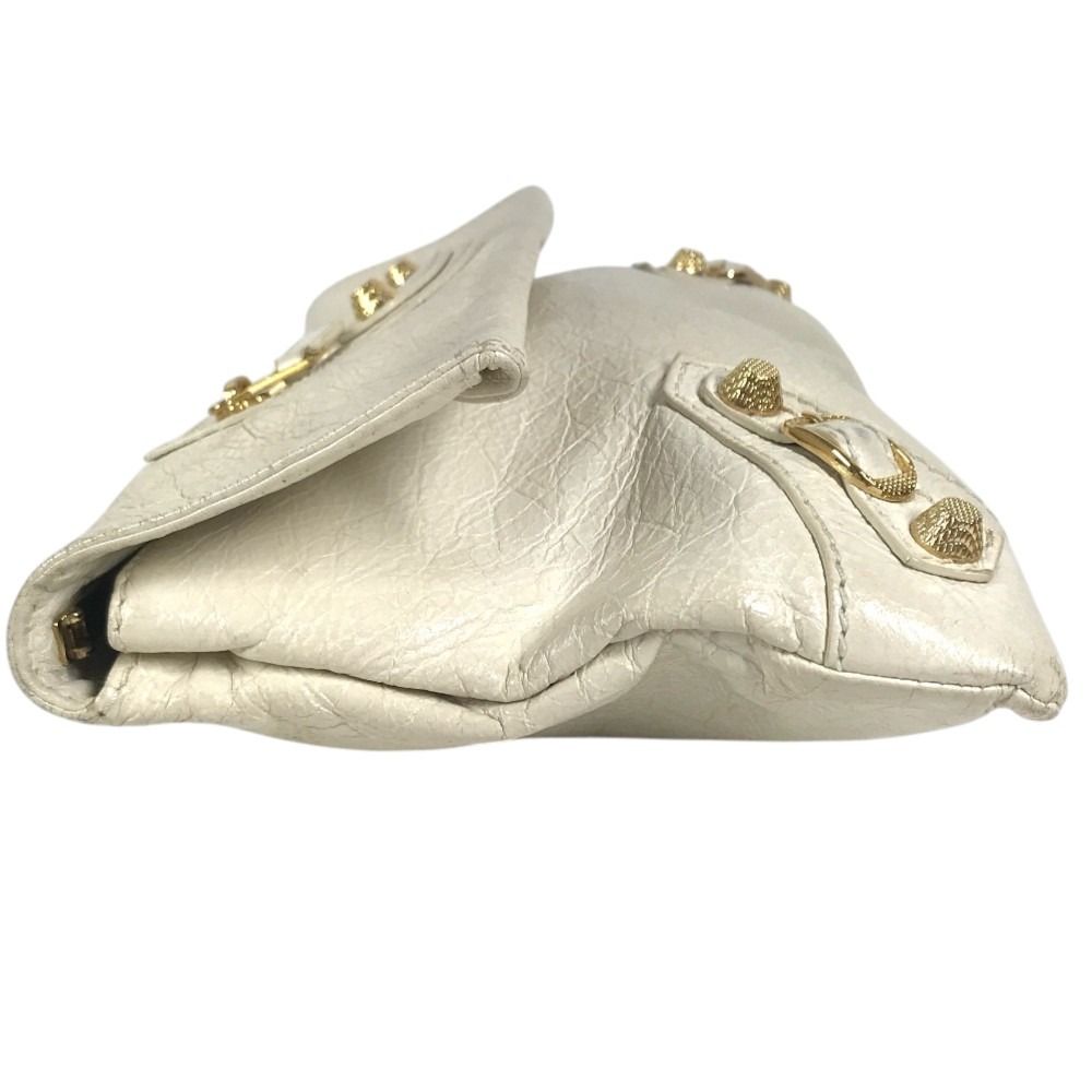 Balenciaga Clutch Giant Envelope Leather White — view 3