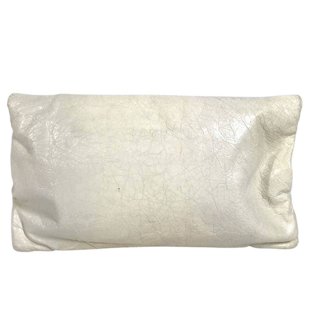 Balenciaga Clutch Giant Envelope Leather White — view 4