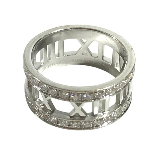 Tiffany & Co Ring Open Atlas Silver