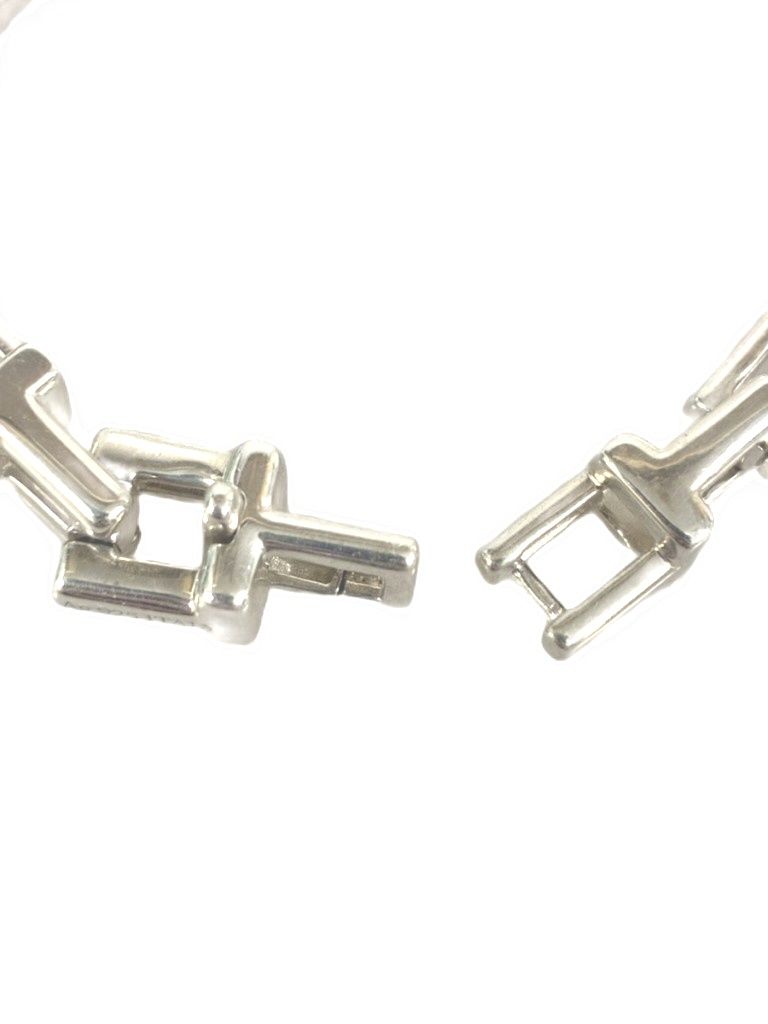 Tiffany & Co T Narrow Chain Bracelet Silver — view 4