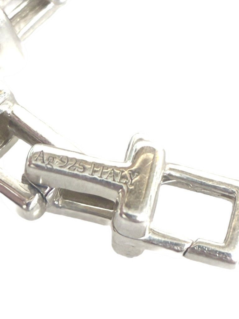 Tiffany & Co T Narrow Chain Bracelet Silver — view 6