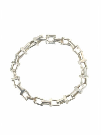 Tiffany & Co T Narrow Chain Bracelet Silver — view 2