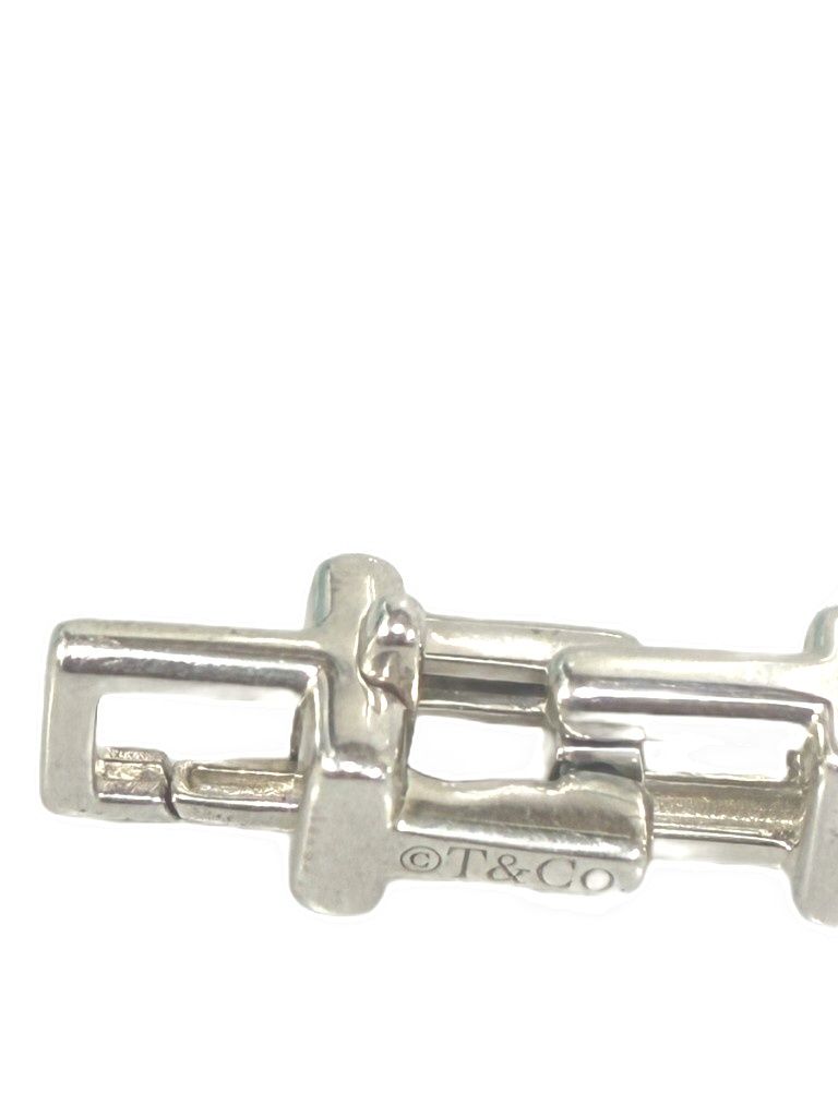 Tiffany & Co T Narrow Chain Bracelet Silver — view 5