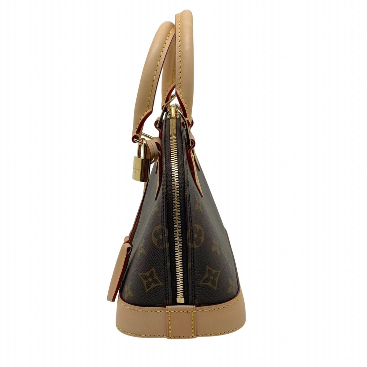 Louis Vuitton Alma BB Monogram Shoulder Bag Canvas — view 2