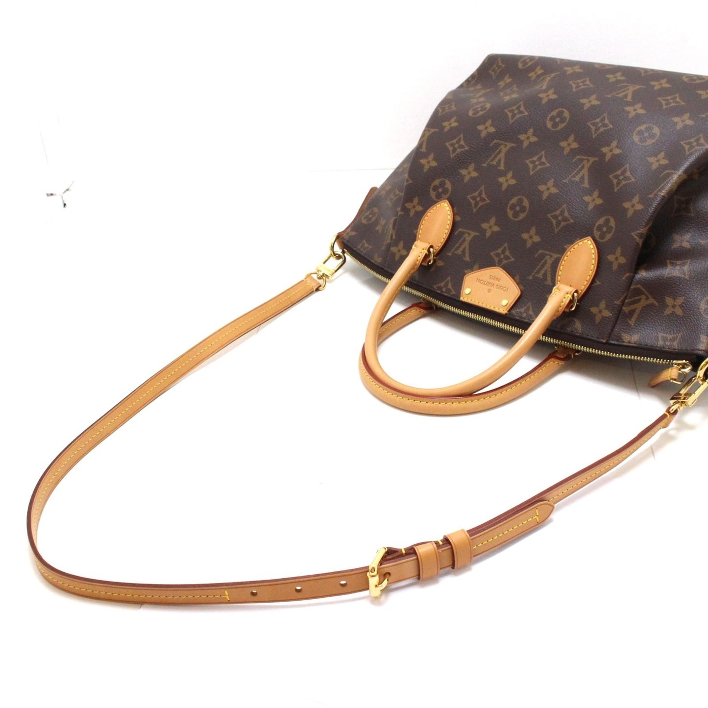 Louis Vuitton Turenne MM Monogram Handbag Canvas — view 6