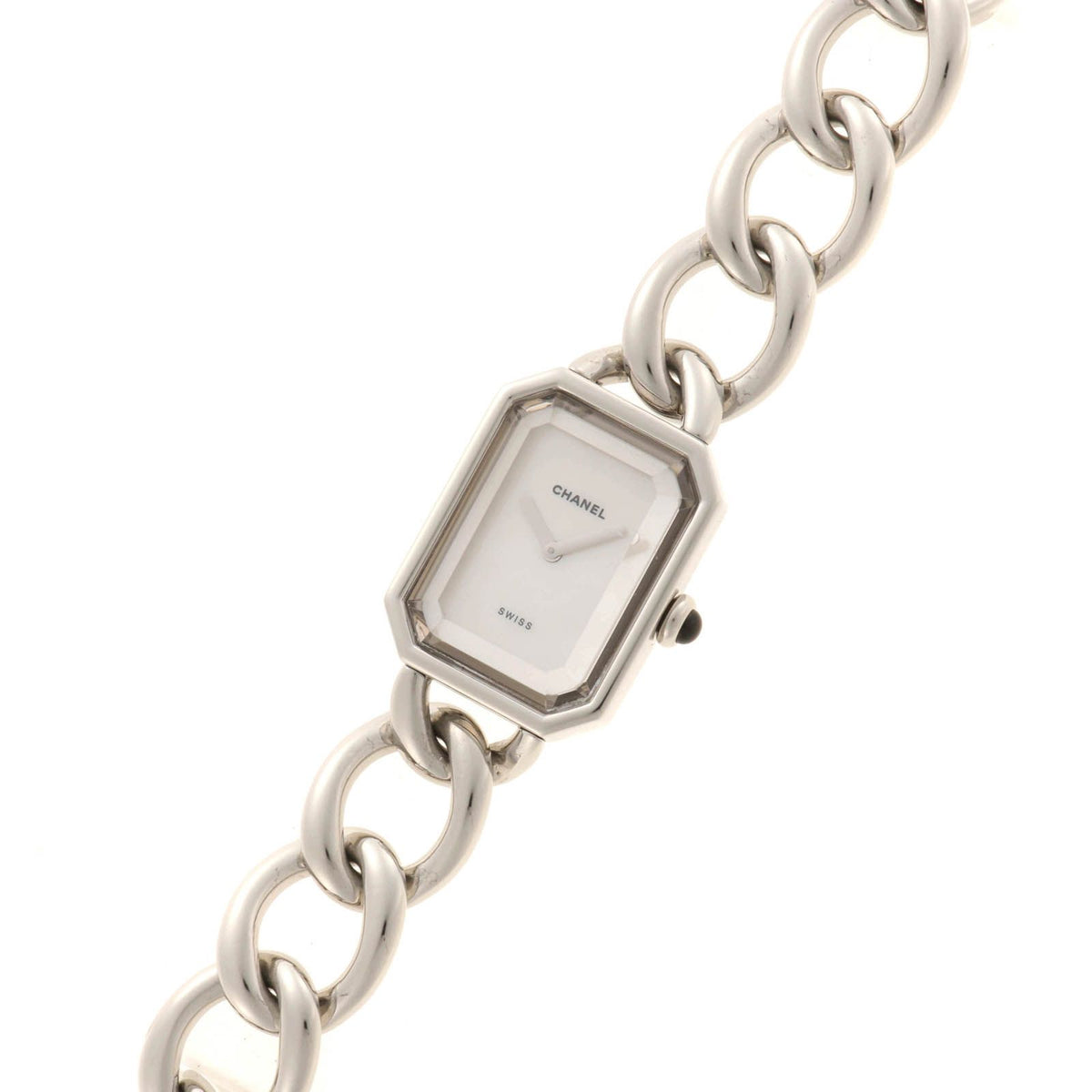 Chanel Premiere L White Shell Watch Stainless Steel Quartz — view 2