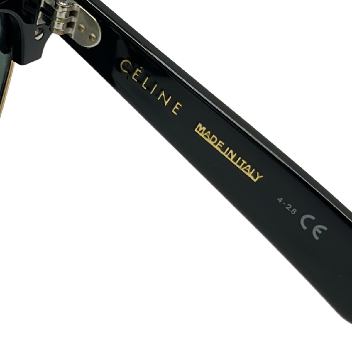 Celine Sunglasses Black Gold Eyewear — view 4