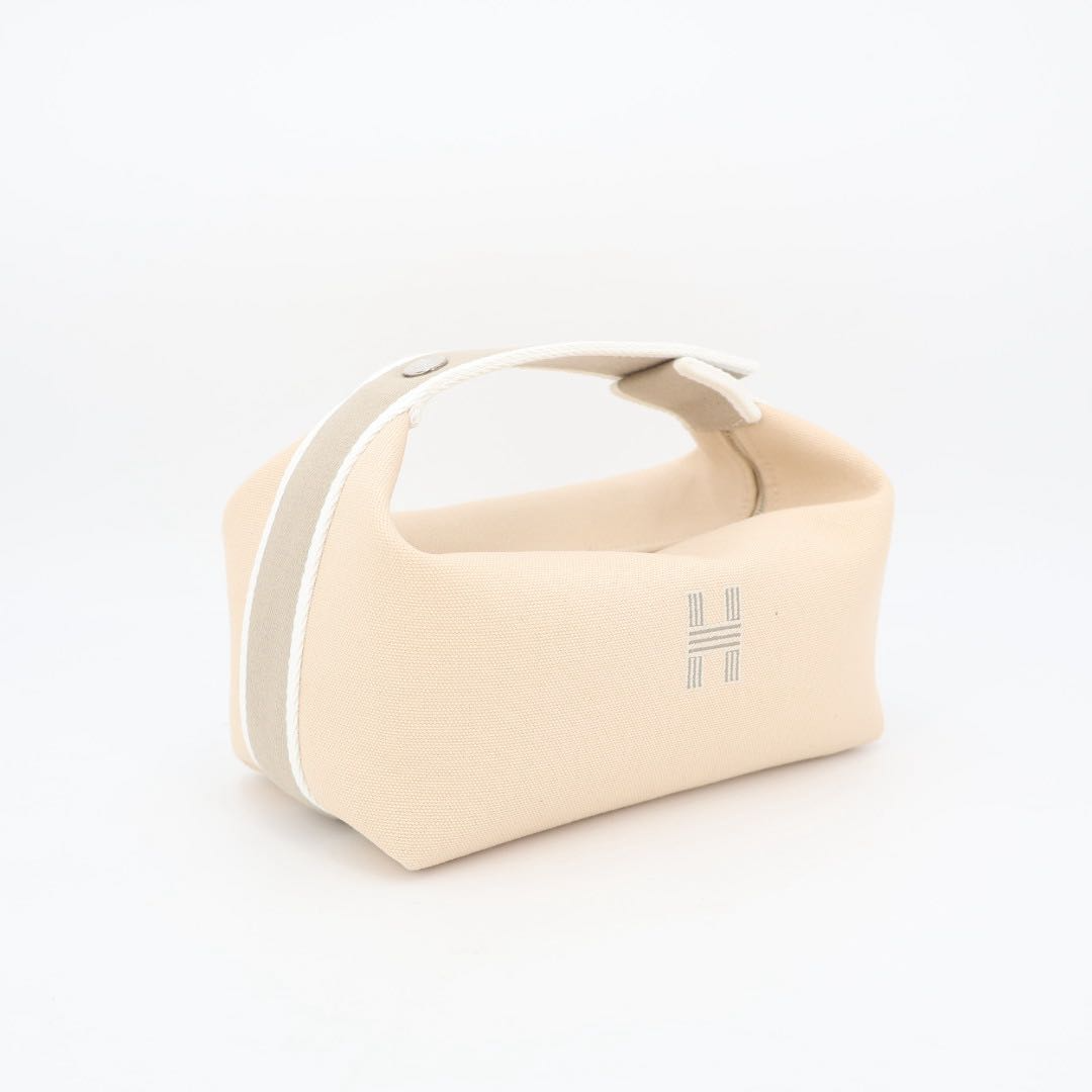 Hermes Pouch Bric-a-Brac PM Beige Handbag