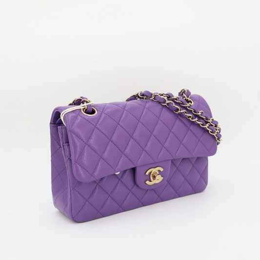 Chanel Cabiskin Quilted Chain Shoulder Bag