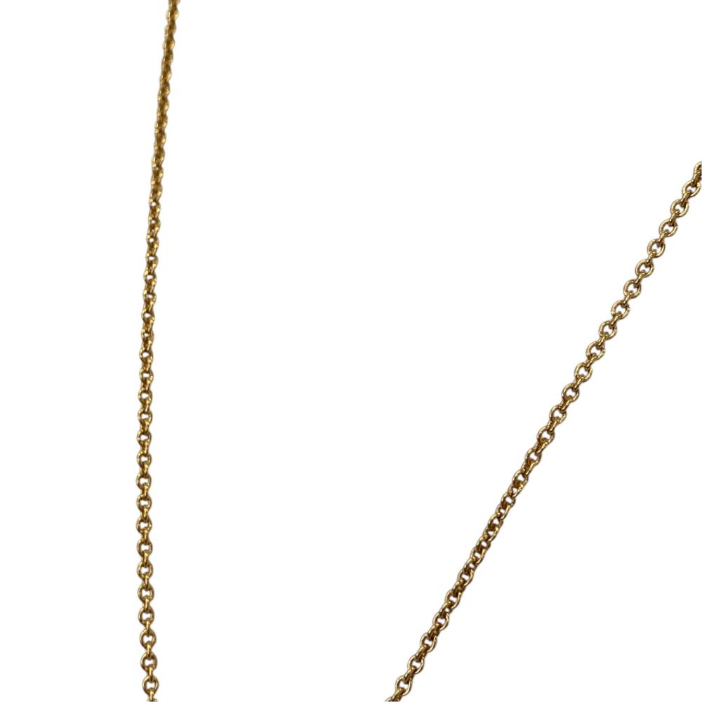 Louis Vuitton LV Twist Chain Necklace Gold Colored — view 4