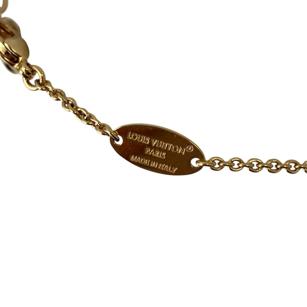 Louis Vuitton LV Twist Chain Necklace Gold Colored — view 7