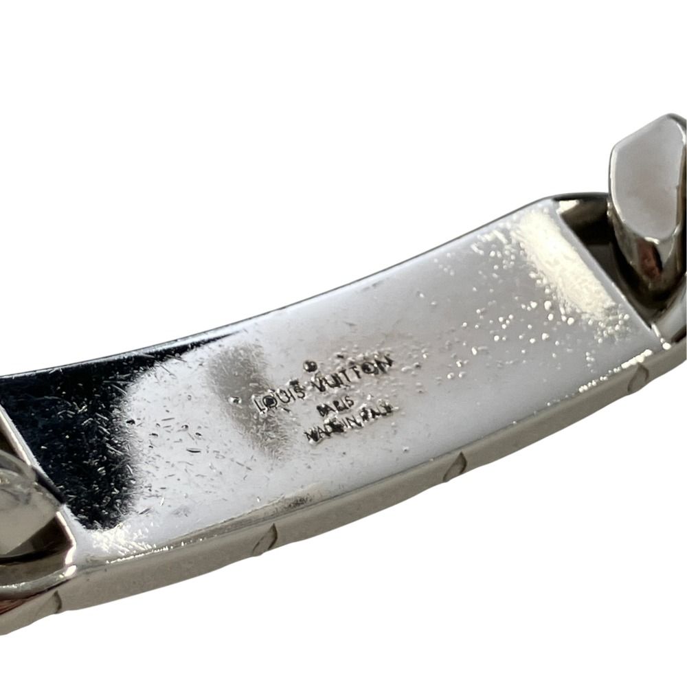 Louis Vuitton Bracelet LV Signature Chain Monogram Silver Colored — view 4