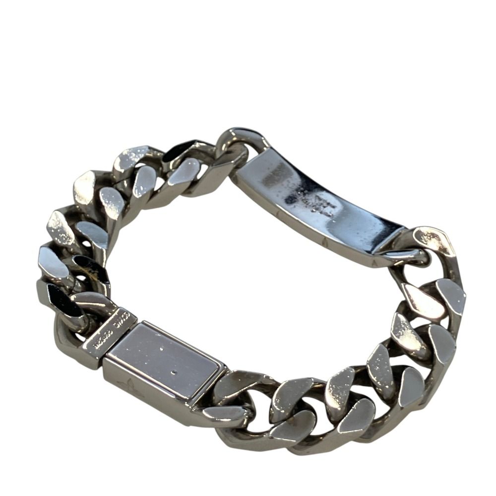 Louis Vuitton Bracelet LV Signature Chain Monogram Silver Colored — view 3