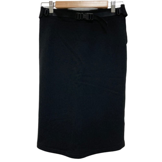 Prada Sports Aja Star Belt Stretch Skirt Black 38