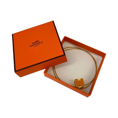 Hermes Cage D'h Cube Necklace Orange — view 8