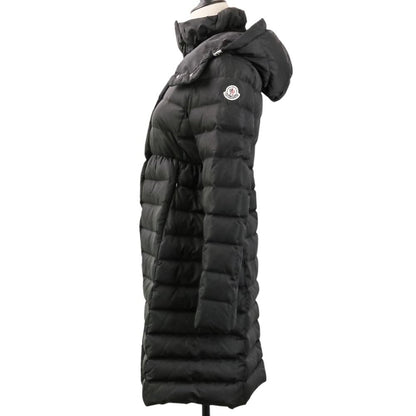 Moncler Adoxa Hooded Down Coat Black — view 4